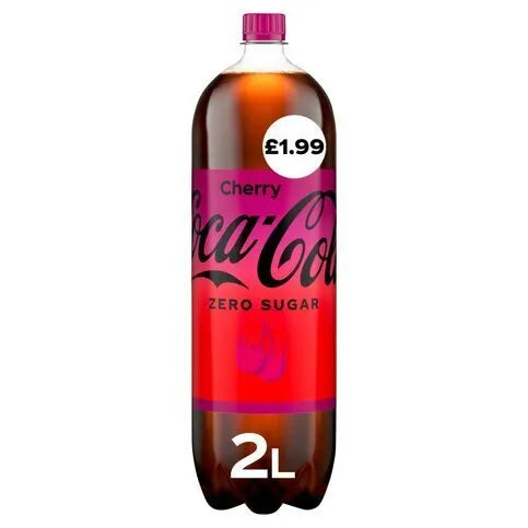 Coca Cola Coke Zero Cherry 2L