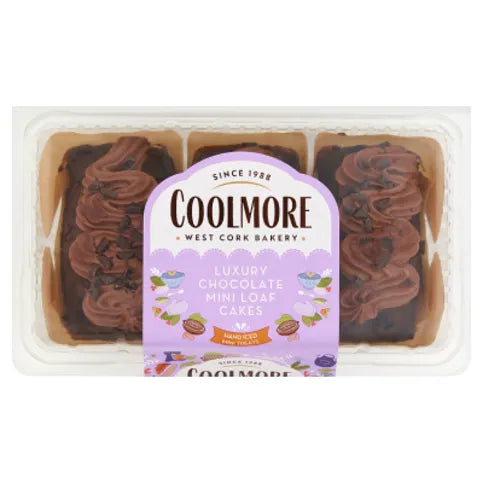 Coolmore Luxury Chocolate Mini Loaf Cakes 300g