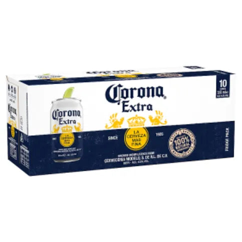 Corona Lager Beer Cans 10 x 330ml