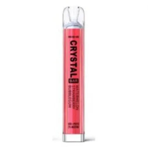 Crystal Watermelon Strawberry Bubblegum 20mg 600 Puffs
