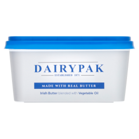 Dairypak Irish Butter Blended with Vegetable Oil 500g - Premier Ravensdale