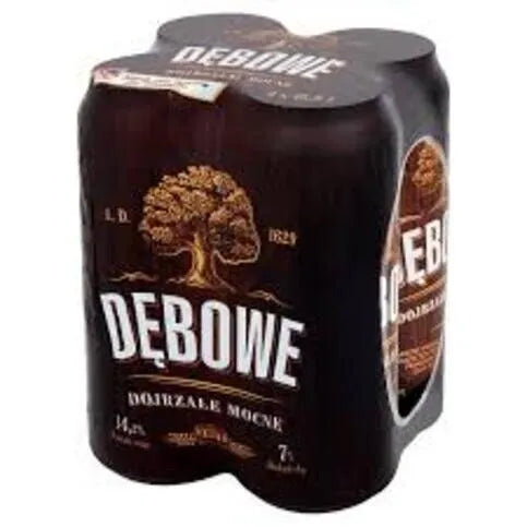 Debowe Polish 7% Cans 4 x 500ml