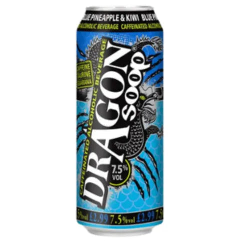 Dragon Soop Blue Pineapple Kiwi 500ml