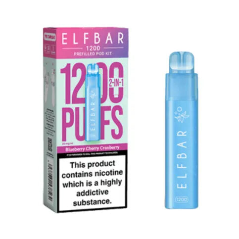 Elfbar 1200 2-in-1 Blueberry Cherry Cranberry