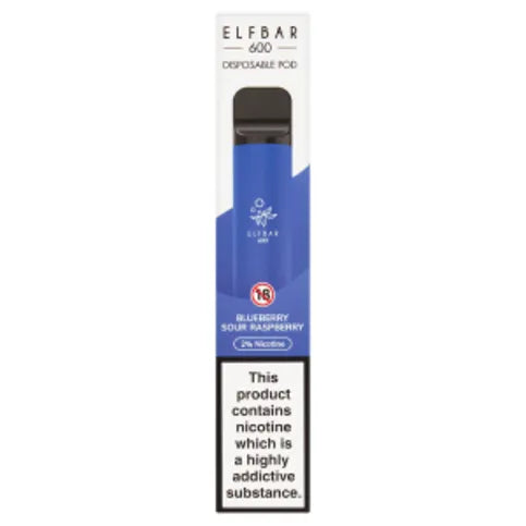 Elf Bar 600 Disposable Blueberry Sour Raspberry