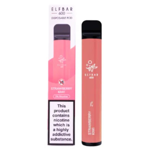 Elf Bar 600 Disposable Strawberry Kiwi 20mg