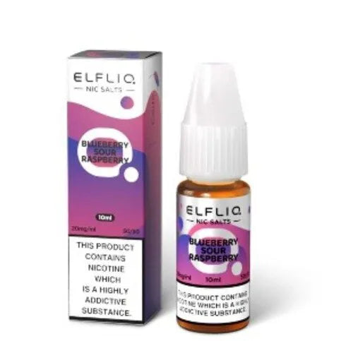 ELFLIQ Nic Salts E-liquids 20mg/ml Blueberry Sour Raspberry