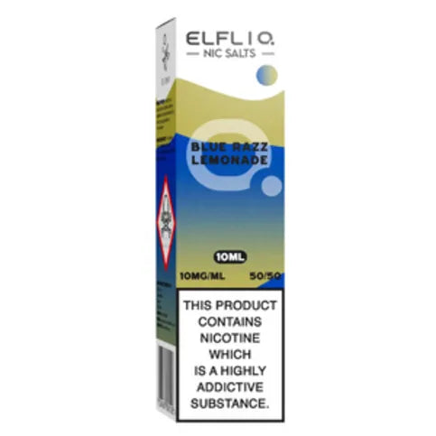 ELFLIQ Nic Salts E-liquids 10mg/ml Blue Razz Lemonade