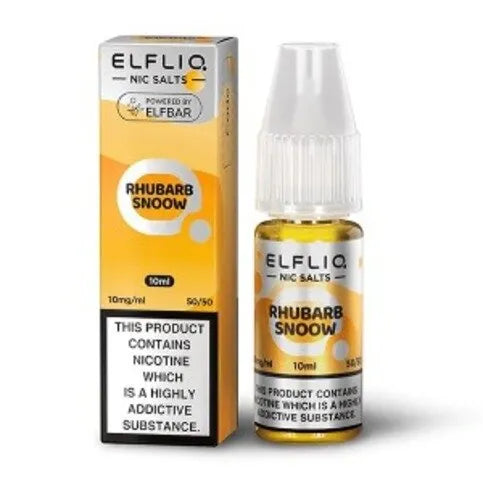 Elfliq Nic Salts 10ml 20mg Rhubarb Snoow