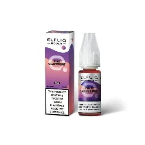 ELFLIQ Nic Salts E-liquids 20mg/ml Pink Grapefruit