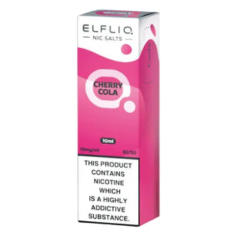 ELFLIQ Nic Salts E-liquids 10mg/ml Cherry Cola
