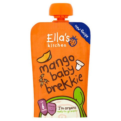 Ella's Kitchen Organic Mango Baby Brekkie Pouch 6+ Months 100g - Premier Ravensdale