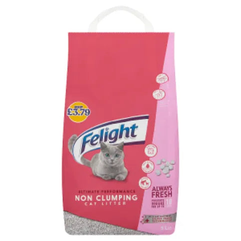 Felight Non Clumping Cat Litter 5L