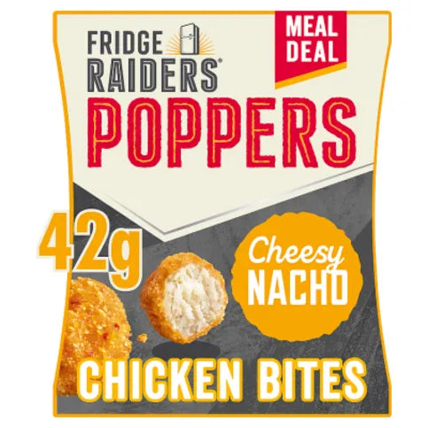 Fridge Raiders Poppers Cheesy Nacho 42g