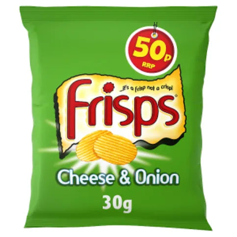 Frisps Cheese & Onion Flavour Snacks 30g
