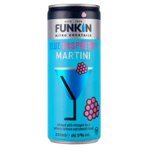 Funkin Nitro Cocktails Blue Raspberry Martini 200ml