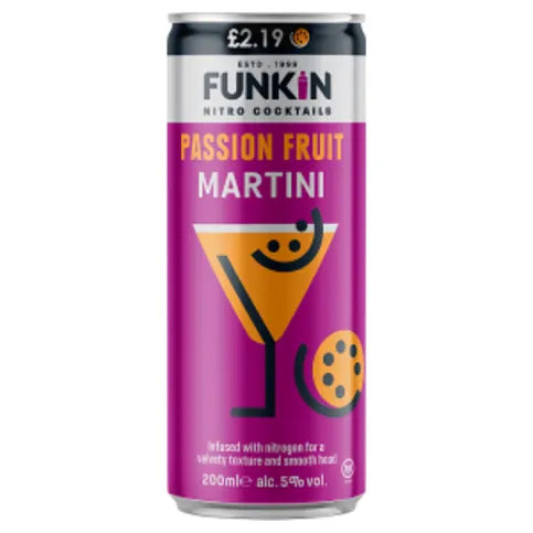 Funkin Nitro Cocktails Passion Fruit Martini PMP 2.19 200ml