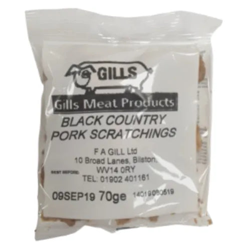 Gills Pork Scratchings BBQ
