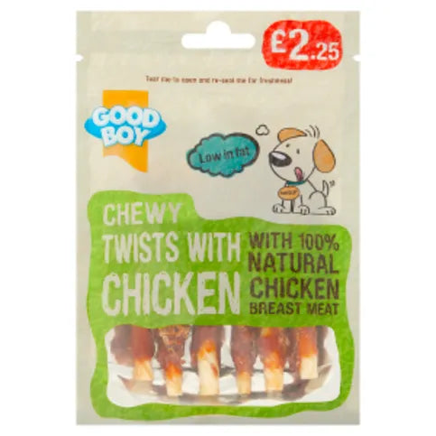 Good Boy Chewy Twists with Chicken 70g