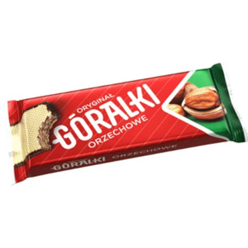Góralki Wafelki Orzechowe Z Kremowym Nadzieniem 45g