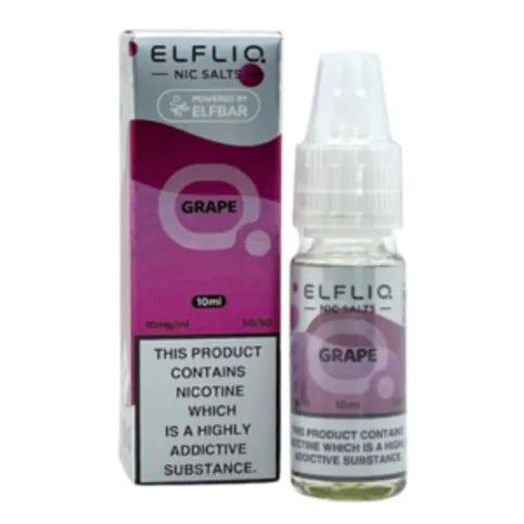 Elf Bar ELFLIQ Grape 10ml Nic Salt E-liquid