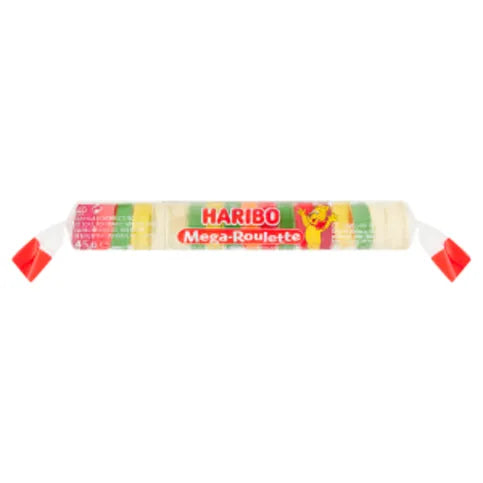 HARIBO Mega Roulette Fruit Gummies 45g