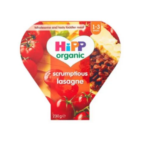 HiPP Organic Scrumptious Lasagne Toddler Tray Meal 1-3 Years 230g
