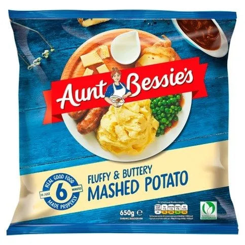 Aunt Bessie's Fluffy & Buttery Mashed Potato 650g