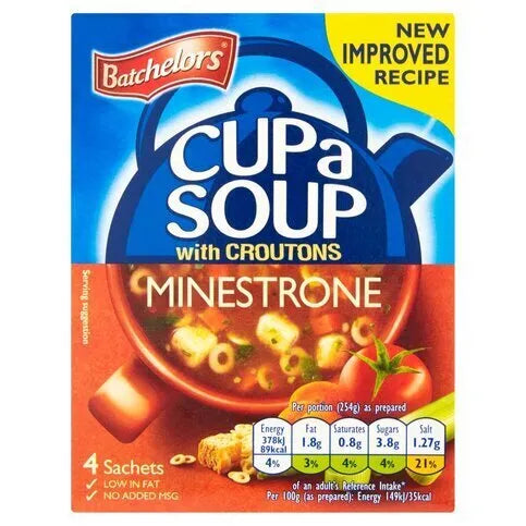 Batchelors Cup a Soup Minestrone with Croutons 94g