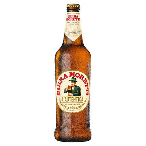 Birra Moretti Lager Beer 660ml Bottle
