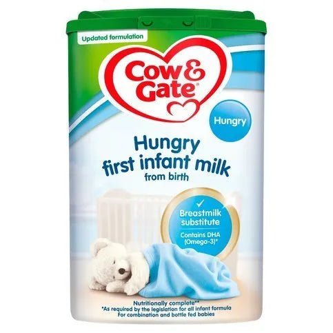 Cow & Gate Hungry Baby Milk Formula From Birth 800g