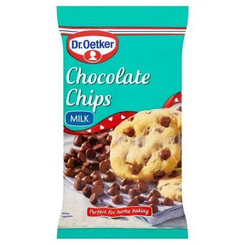 Dr Oetker Choc Chips Luxury Milk 100g