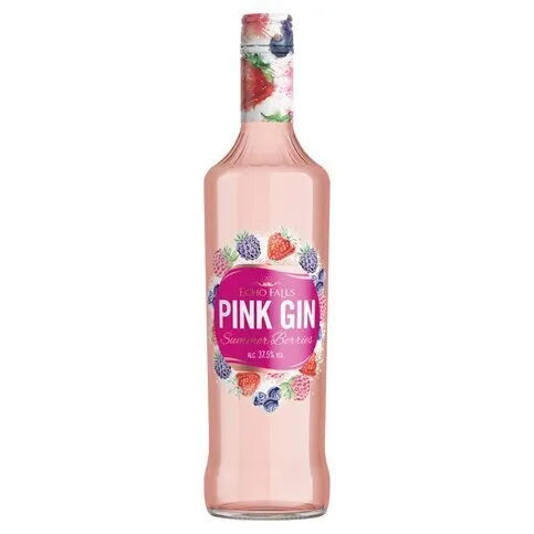 Echo Falls Pink Gin Summer Berries 70cl