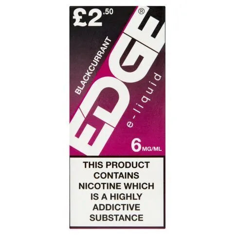 Edge Blackcurrant E-Liquid 6mg 10ml