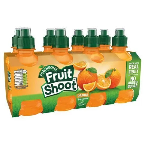 Robinsons Fruit Shoot Orange 8 x 200ml