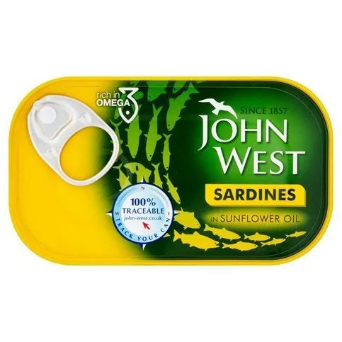 John West Sardines in Sunflower Oil 120g