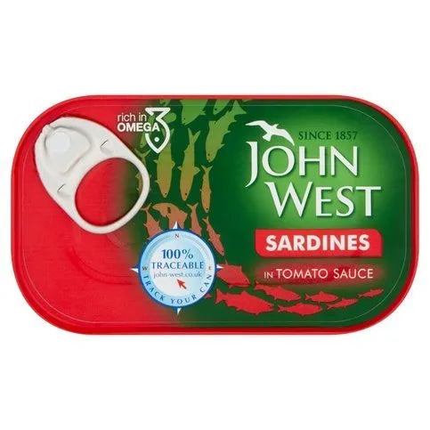 John West Sardines In Tomato 120g