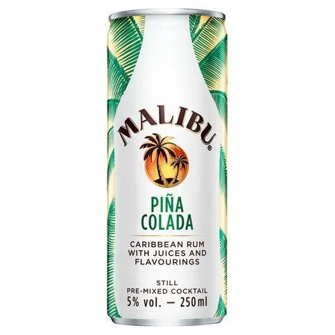 Malibu Piña Colada Still Pre-Mixed Drink 250ml