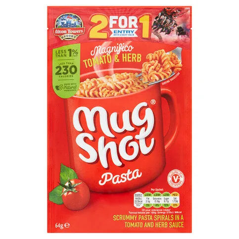 Mug Shot Pasta Tomato & Herb 64g