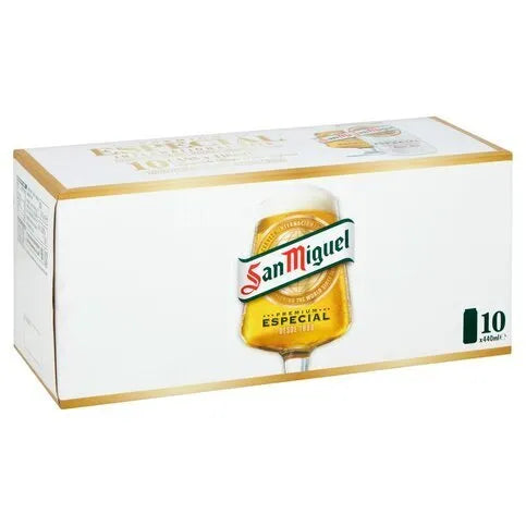 San Miguel Premium Lager Beer 10 x 440ml