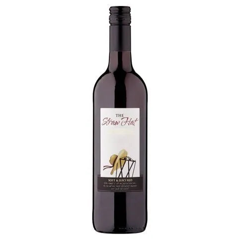 The Straw Hat Soft & Juicy Red 75cl