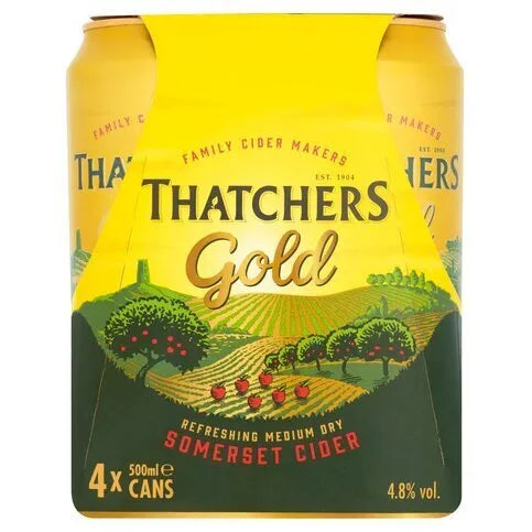 Thatchers Gold Cider 4 x 500ml