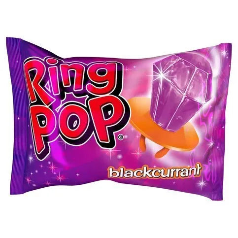 Ring Pop Blackcurrant Flavour 10g