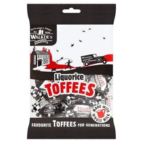 Walker's Nonsuch Liquorice Toffees 150g