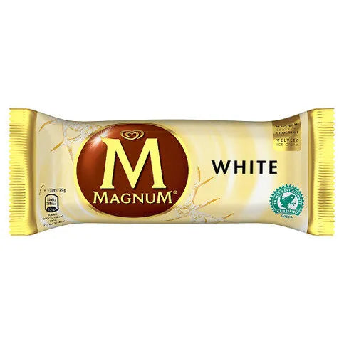 Magnum White Ice Cream 110ml