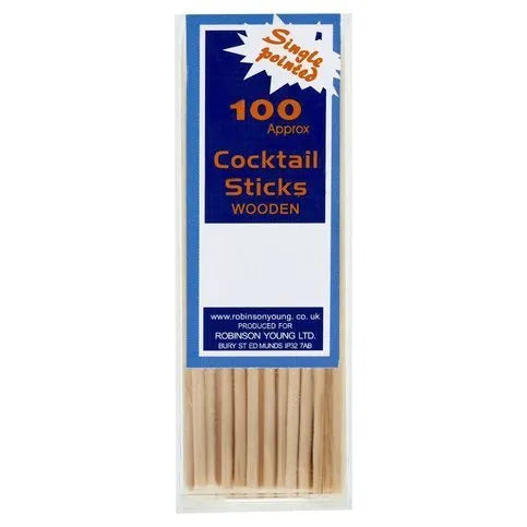 Wooden Cocktail Sticks 100