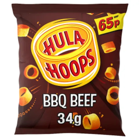 Hula Hoops BBQ Beef Flavour 34g
