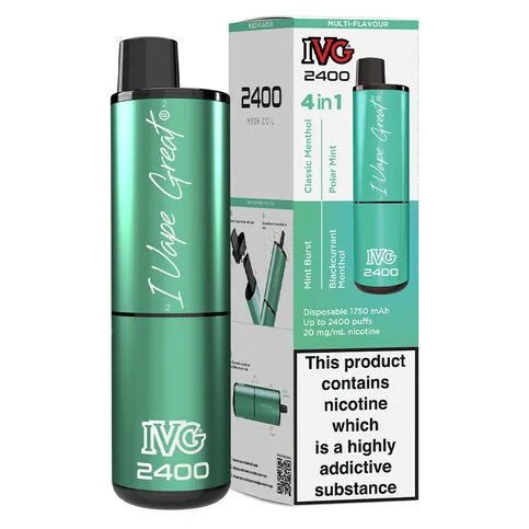 IVG 2400 4 in 1 Mint Edition