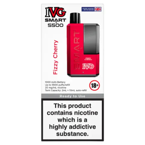 IVG Smart 5500 Fizzy Cherry 20mg/ml