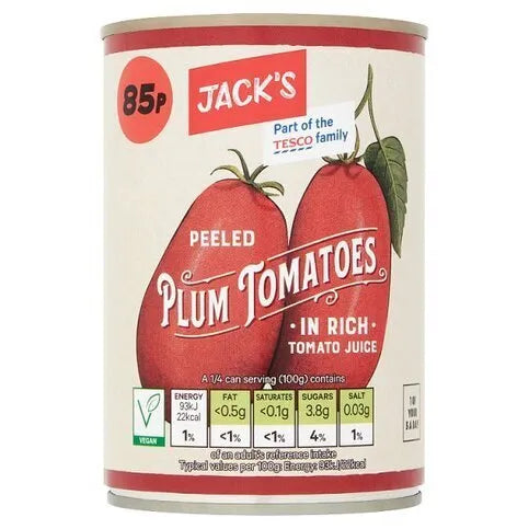 Jacks Plum Tomatoes